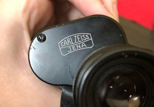 Антикварен бинокъл carl zeiss jena deltrintem 8x30