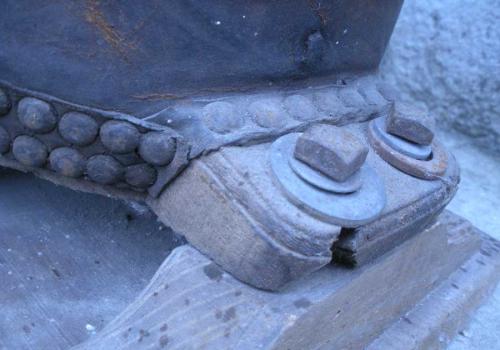 Старинен занаятчиѝски ковашки мях