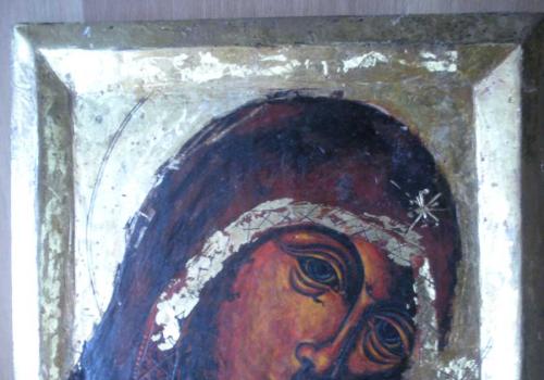 Рисувано копие на икона