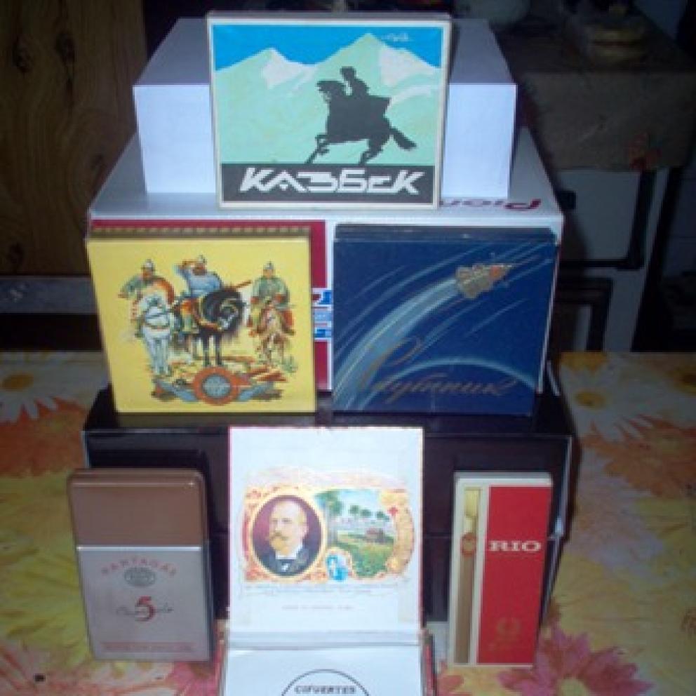 Колекция цигарени кутии (ретро)