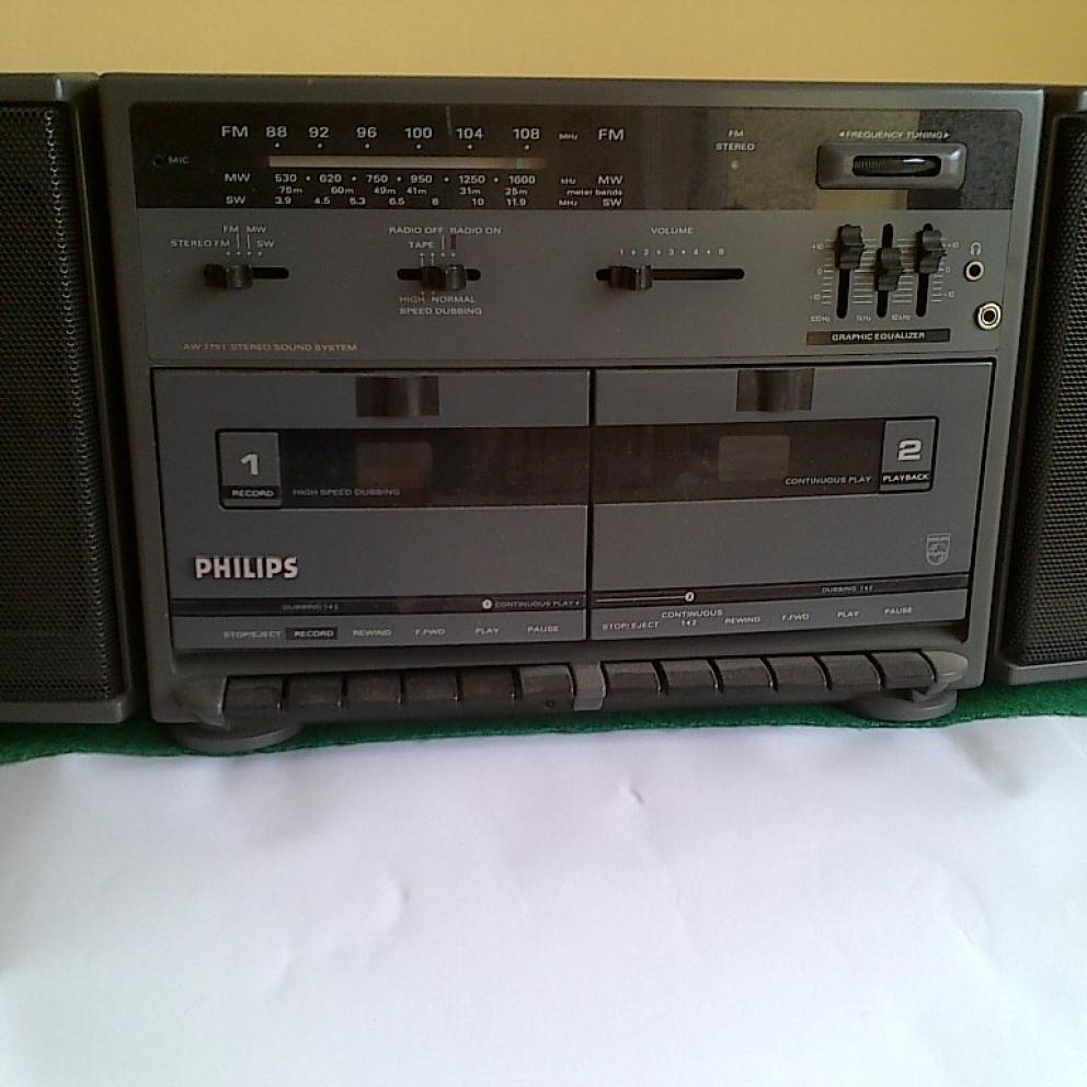 Philips касетофон