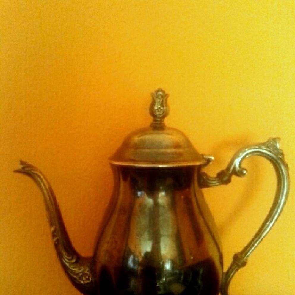 Старинна посребрена кана на “f.b. rogers silver co”