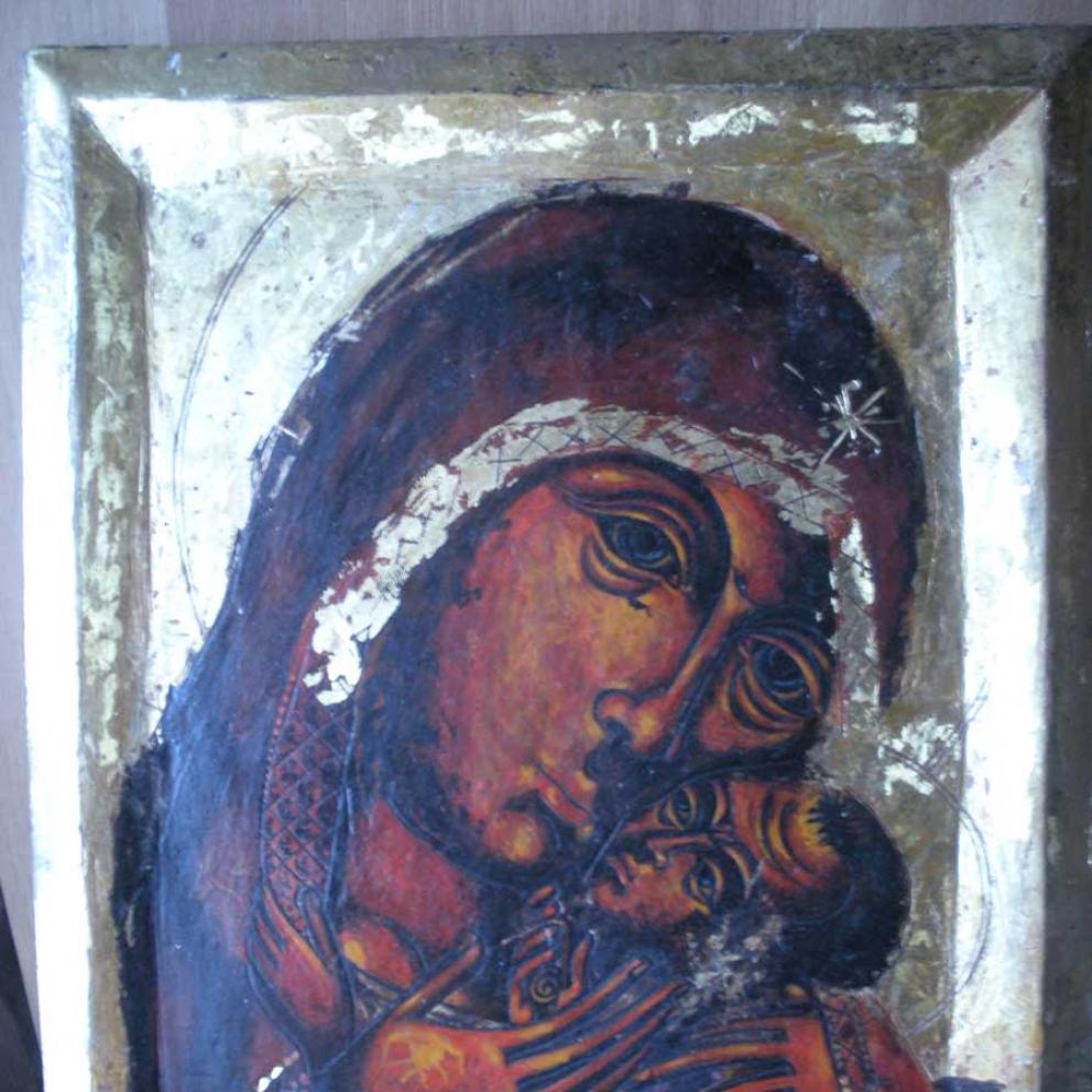 Рисувано копие на икона